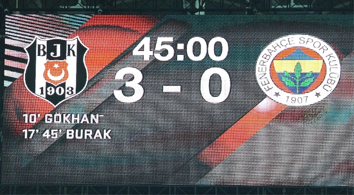 Beşiktaş JK on X: Fenerbahçe:3 Beşiktaş:1 (Maç Sonucu)   / X