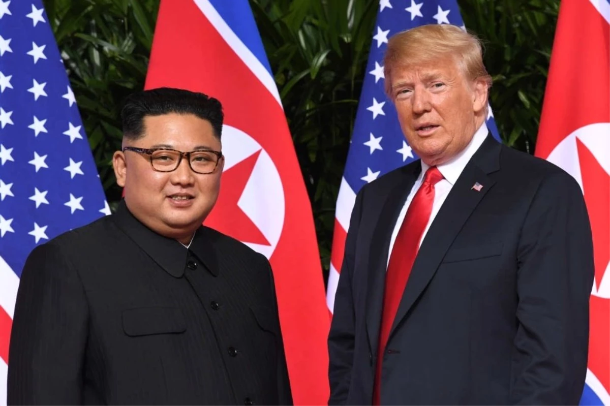Trump ve Kim Jong-un\'dan Ortak Bildiri