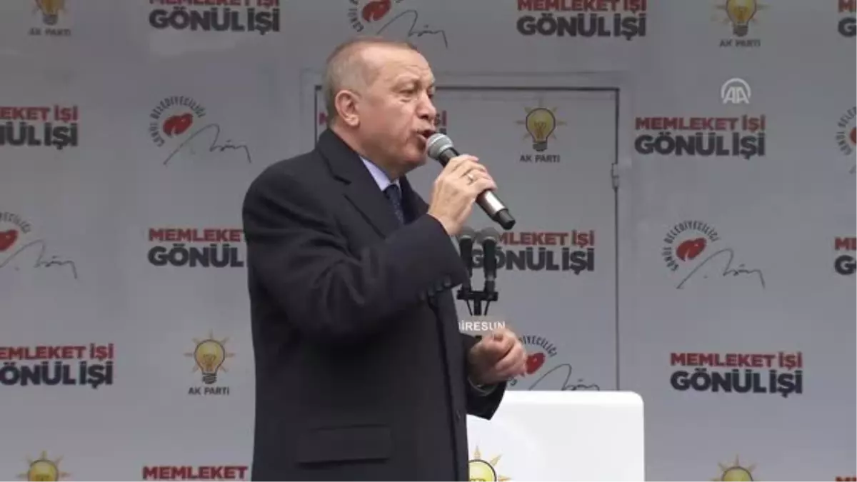 Cumhurbaşkanı Erdoğan: "Fırsatçılara Hiç Bir Zaman Fırsat Vermedik, Vermeyeceğiz"