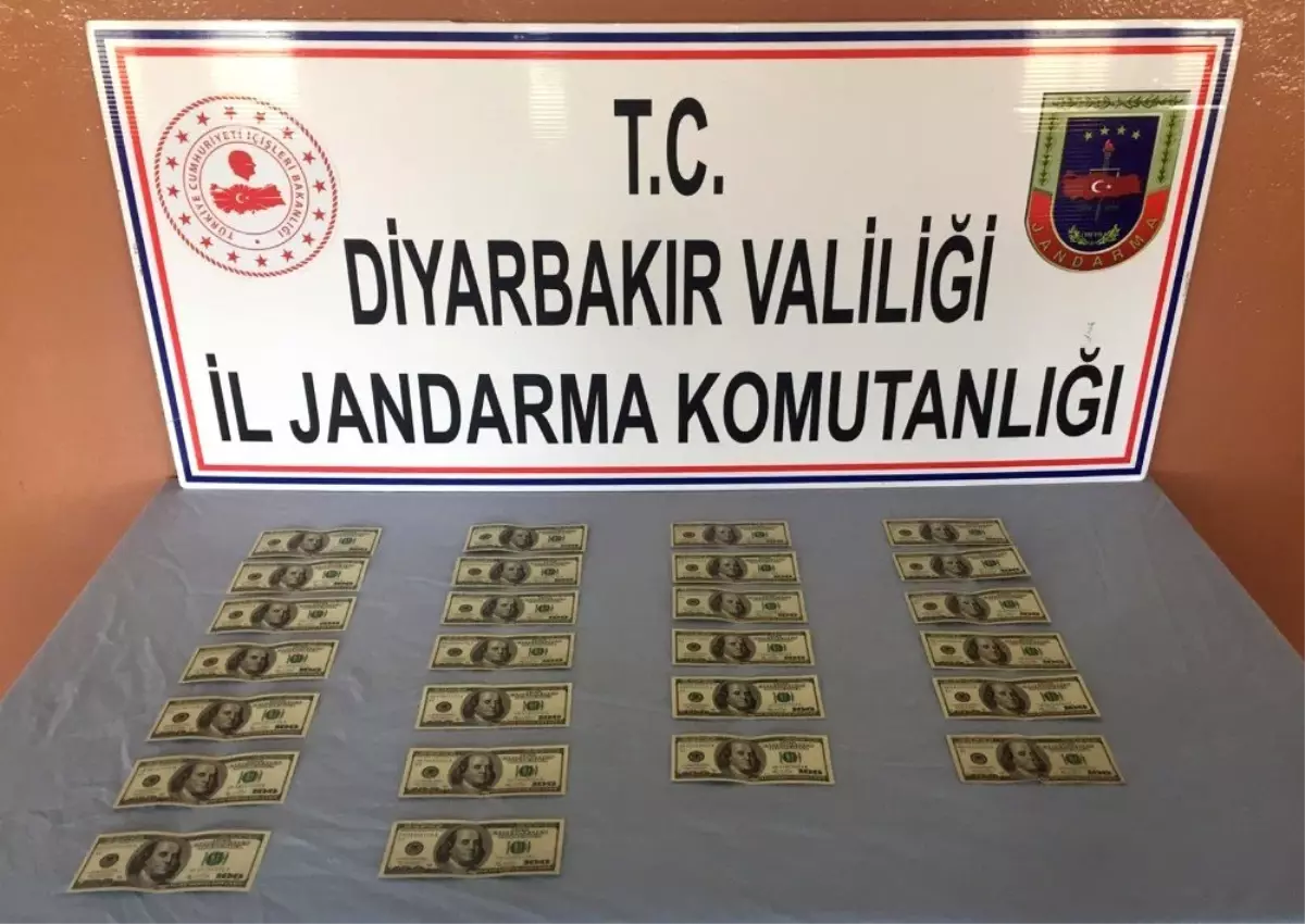 Diyarbakır\'da 26 Adet Sahte 100 Dolar Ele Geçirildi