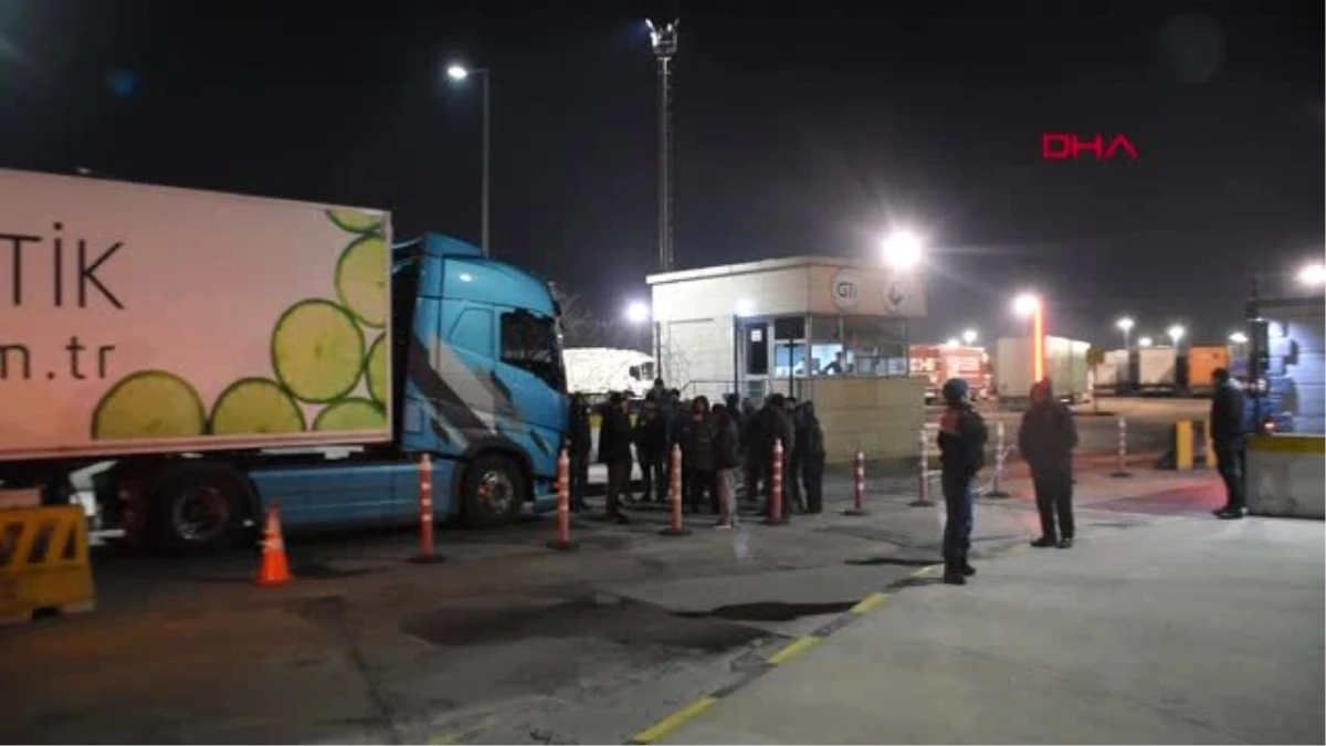 Edirne - Tır Şoförleri Suudi Arabistan\'da İdama Mahkum Edilen Arkadaşları İçin Kontak Kapattı