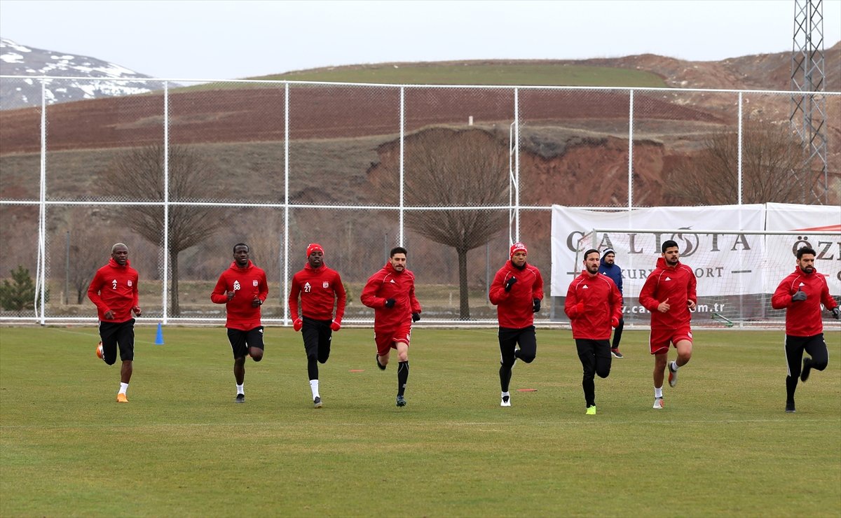 Sivasspor\'da Bursaspor Maçı Hazırlıkları
