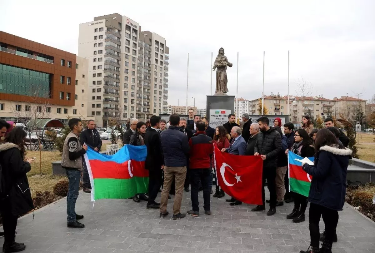 Talas\'ta Hocalı Şehitleri Unutulmadı