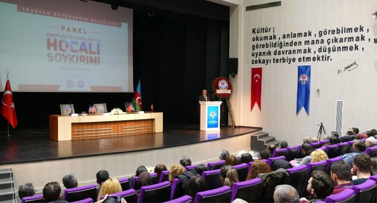 Trabzon\'da Hocalı Katliamı Konuşuldu