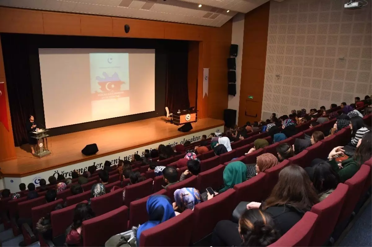 Adıyaman Üniversitesinde "Hocalı Katliamı" Konferansı