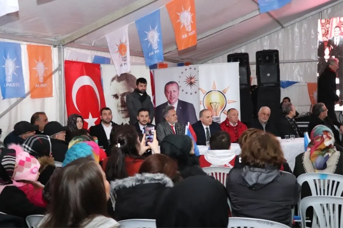 AK Parti Başkan Adayı Özlü\'ye Sevgi Seli