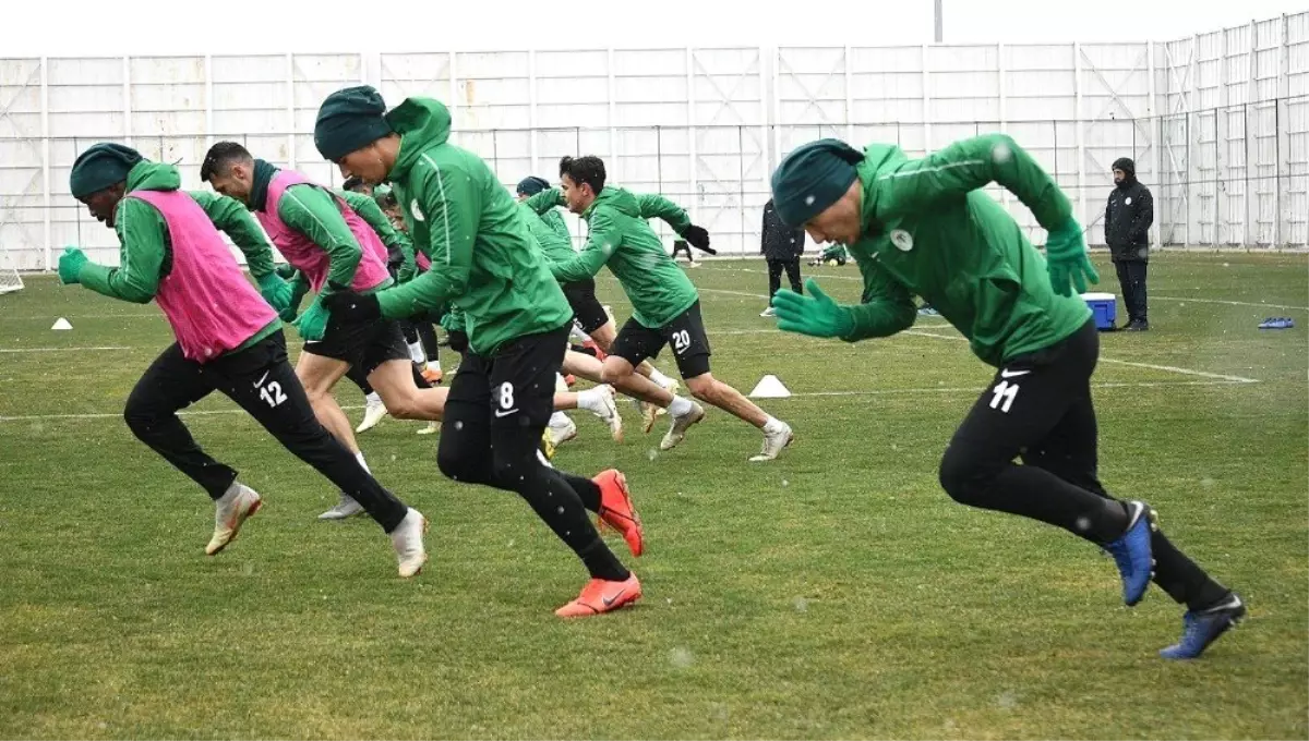 Atiker Konyaspor, Göztepe Maçı Hazırlıklarına Devam Etti