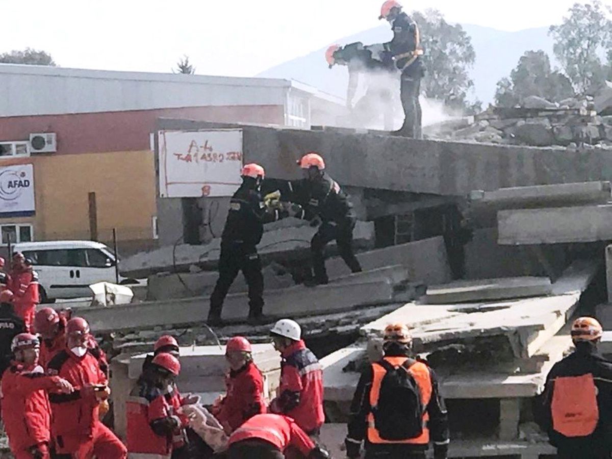 Aydın Afad İzmir\'deki Tatbikata Katıldı
