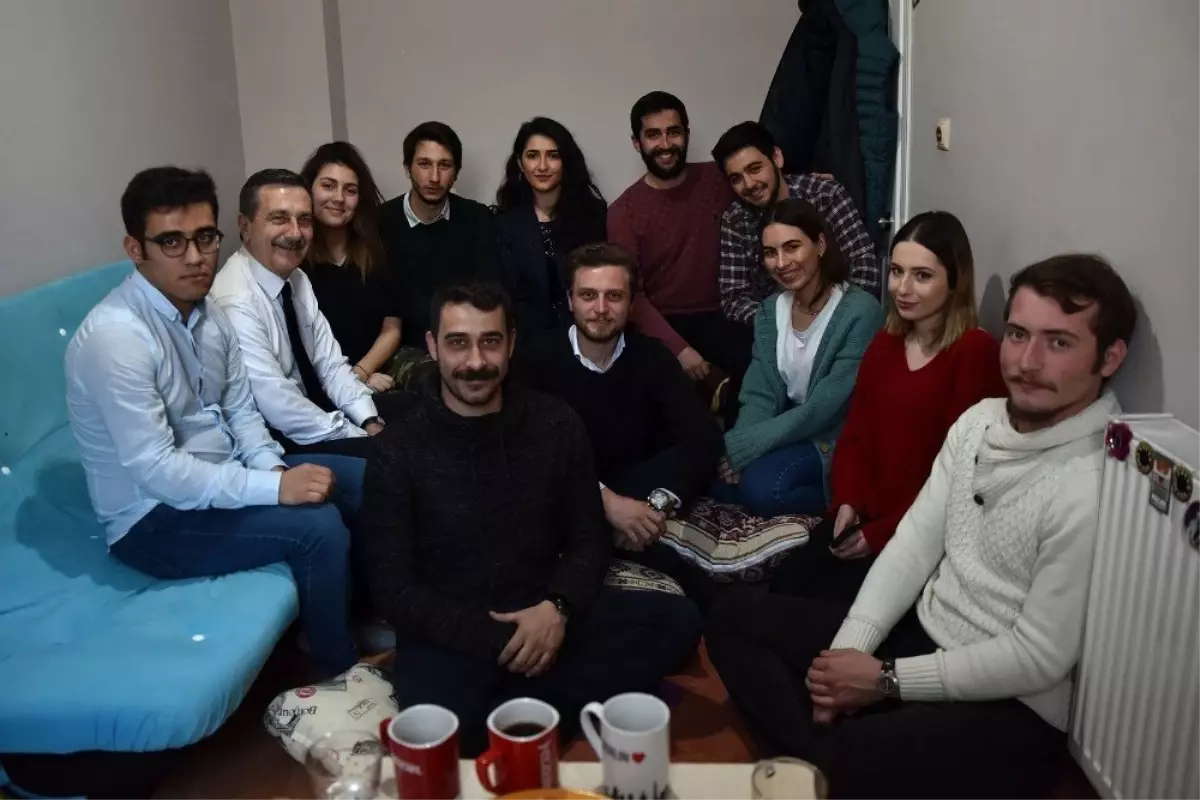 Başkan Ataç Öğrenci Evine Konuk Oldu