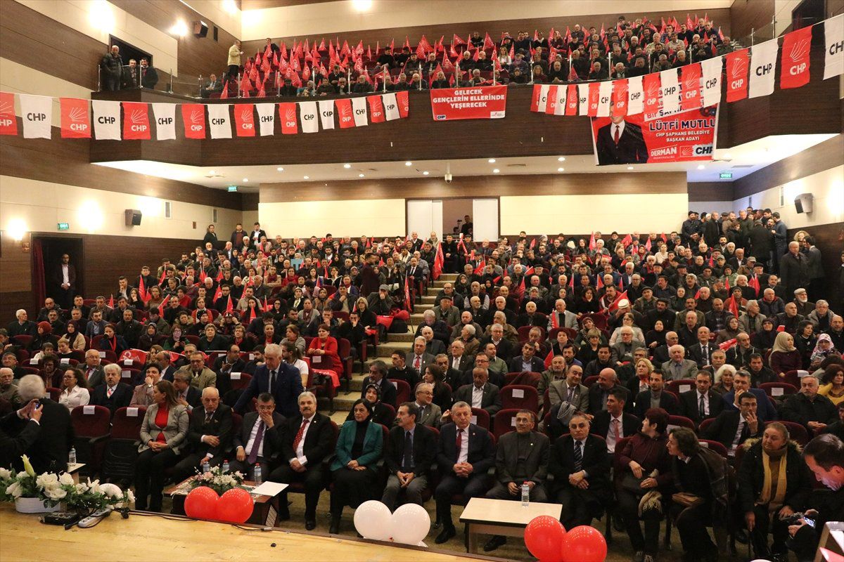CHP\'nin Kütahya Aday Tanıtım Toplantısı
