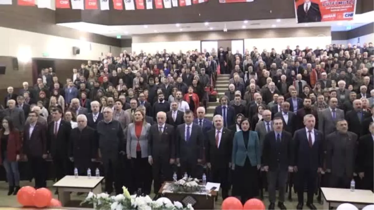 CHP\'nin Kütahya Aday Tanıtım Toplantısı