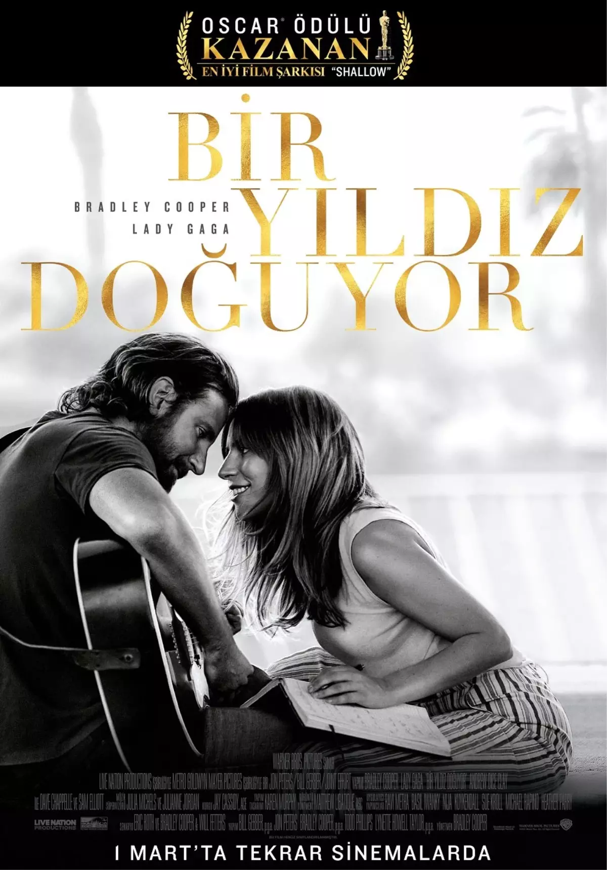 En İyi Film Şarkısı Oscar Ödülü Kazanan Bir Yıldız Doğuyor