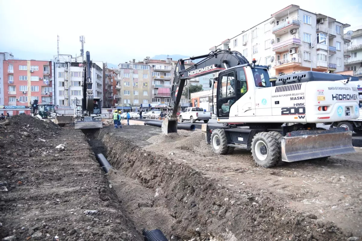 Eski Garaja Yağmur Suyu Hattı