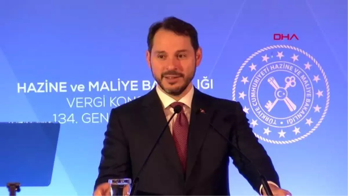 İstanbul- Bakan Albayrak, Hazine ve Maliye Bakanlığı Vergi Konseyi 134. Genel Kurulu\'nda Konuştu