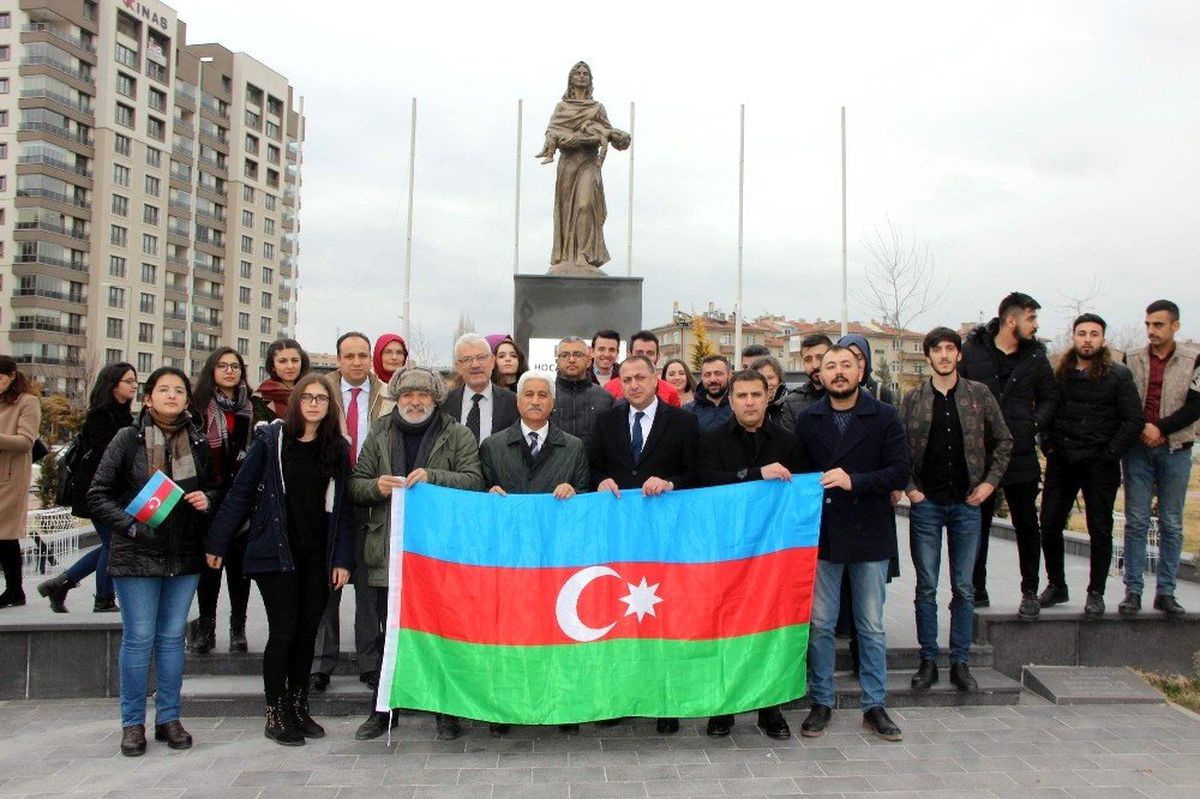 Kayseri Hocalı Katliamını Unutmadı