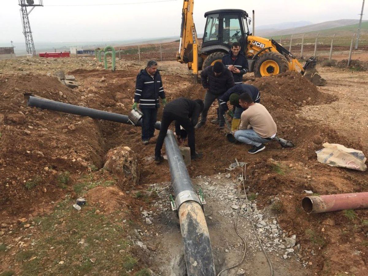 Silopi\'nin Tamamına Arıtılmış Su Verilecek