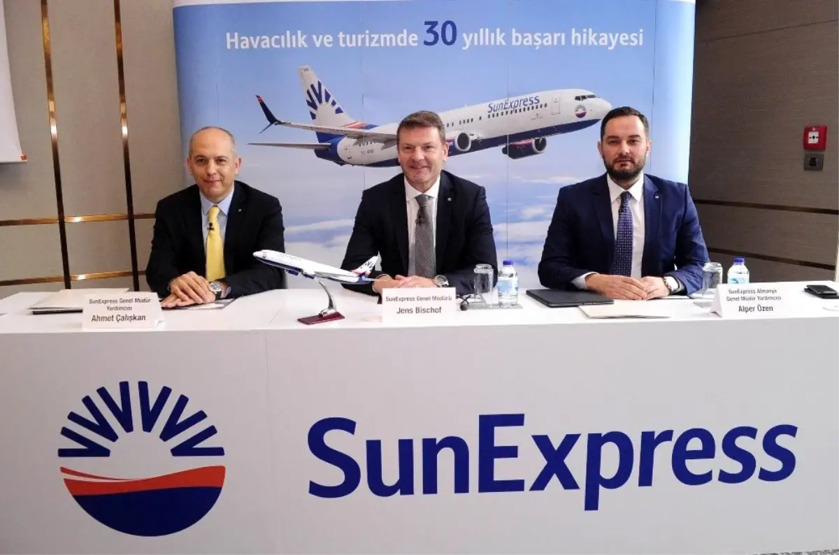Sunexpress Ceo Jens Bischof: "2019\'da Türk Turizmine Çok Güveniyoruz"