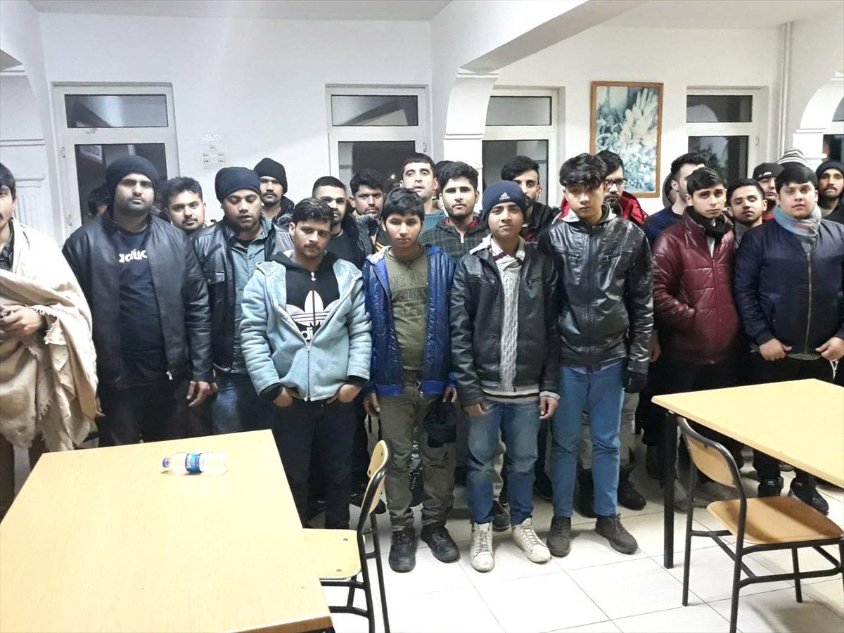 Tekirdağ\'da 36 Düzensiz Göçmen Yakalandı