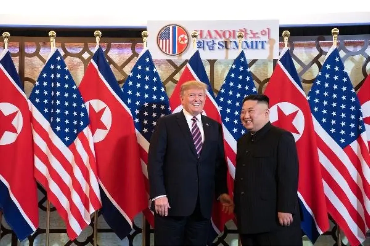 Trump ile Kim Jong-Un, 8 Ay Sonra Vietnam\'da Buluştu