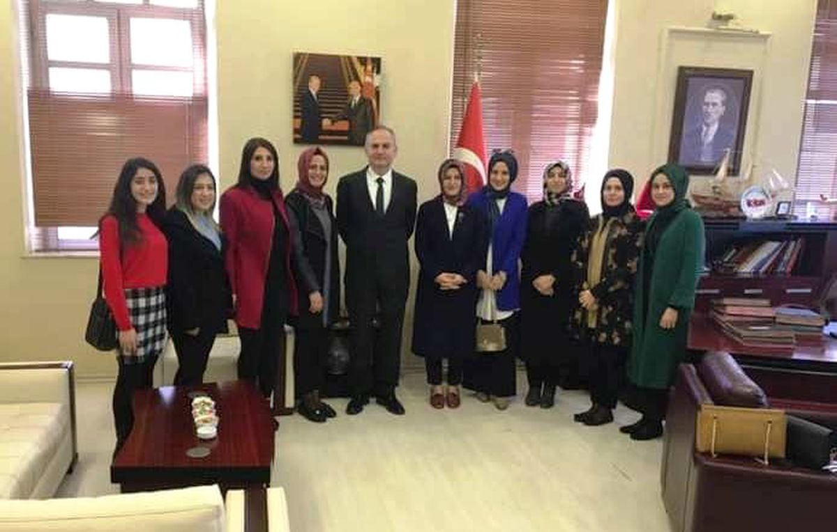 Tügva\'dan Kaymakam Yönden\'e Ziyaret
