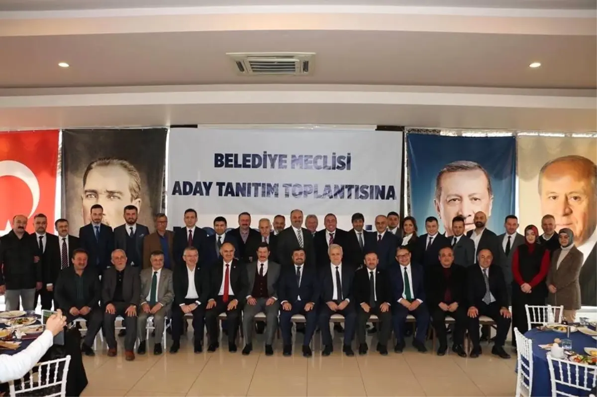 AK Parti Giresun\'da Belediye Meclis Adaylarını Tanıttı