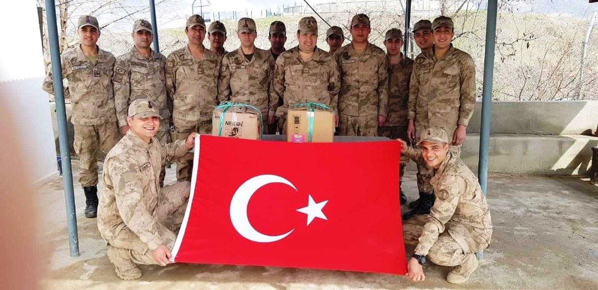 Askerlerden Öğrencilere Teşekkür Mesajı