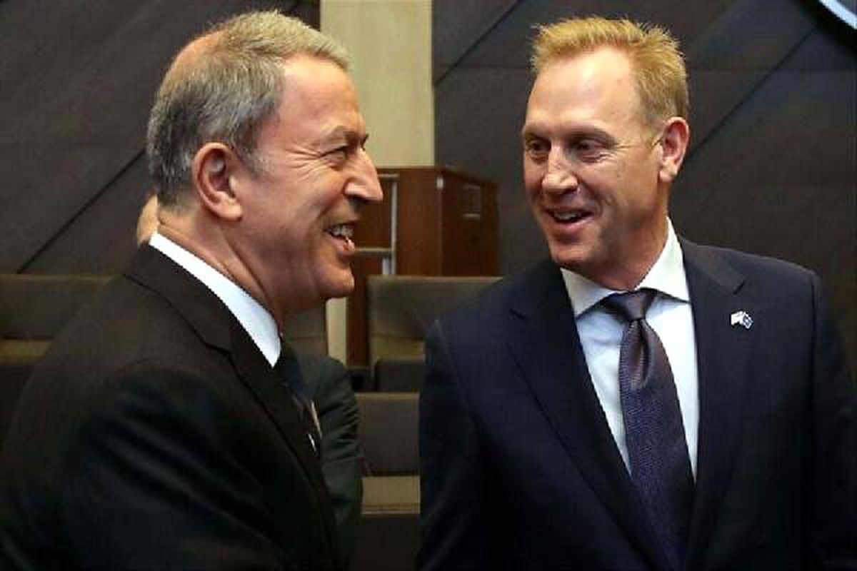 Bakan Akar, ABD\'li Mevkidaşı Shanahan ile Telefonda Görüştü