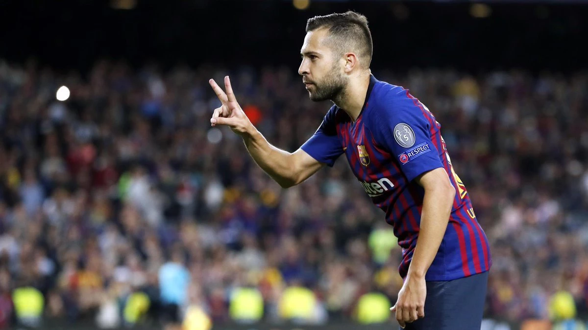 Barcelona, Jordi Alba\'nın Sözleşmesini 2024 Yılına Kadar Uzattı