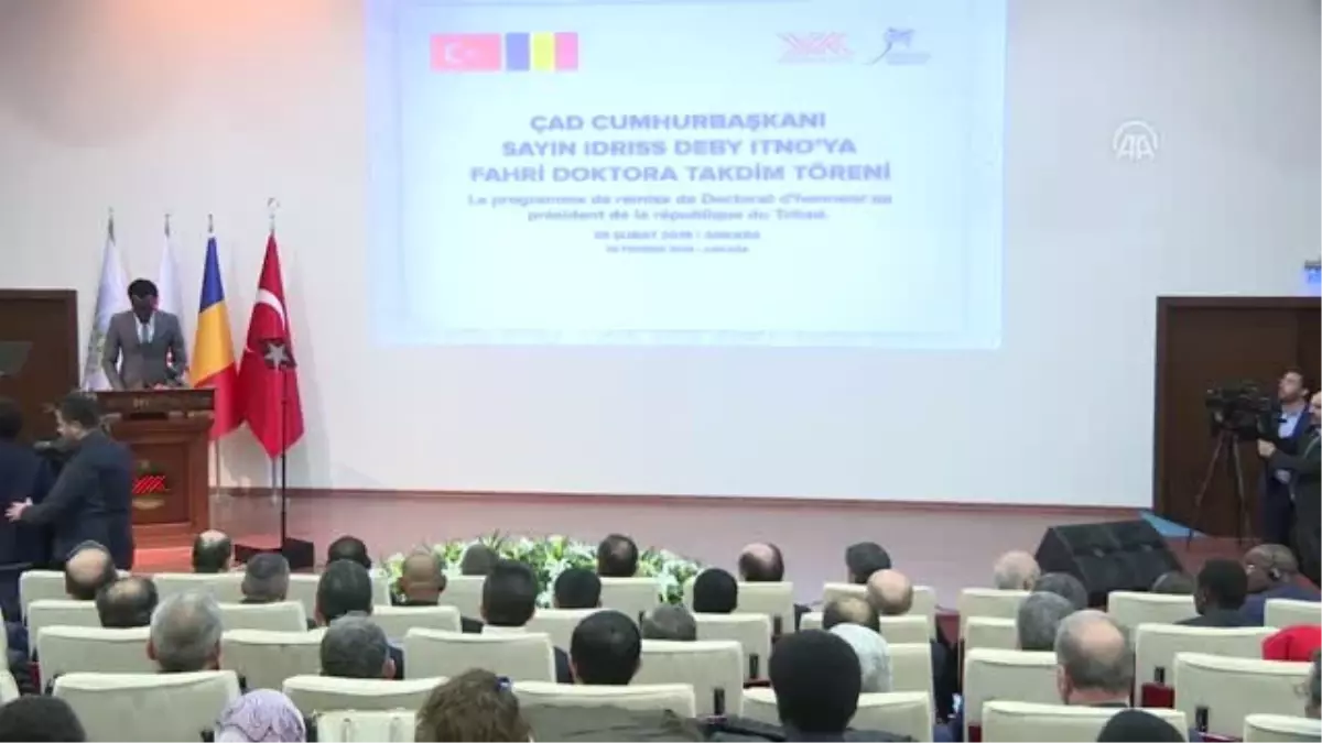 Çad Devlet Başkanı Itno\'ya Fahri Doktora Takdim Töreni - Çad Devlet Başkanı Itno