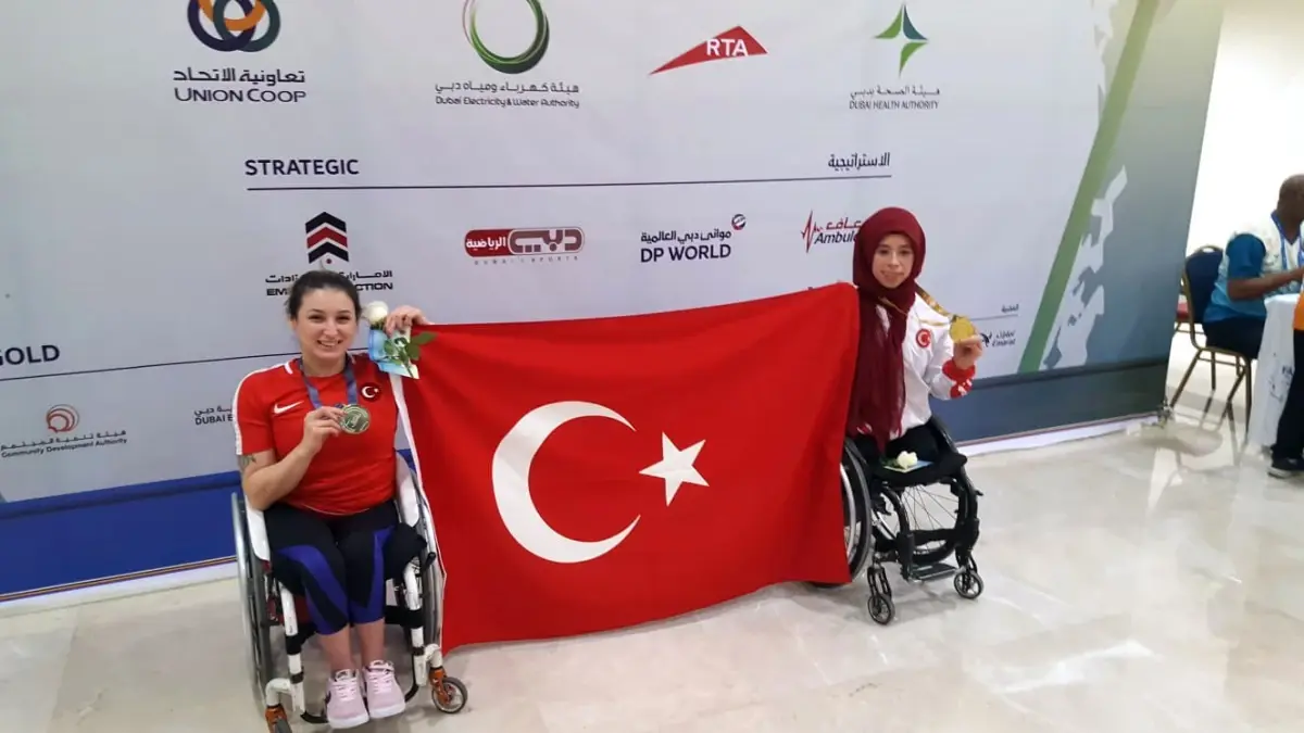 Cumhurbaşkanı Erdoğan\'dan Engelli Atlete Tebrik Telgrafı