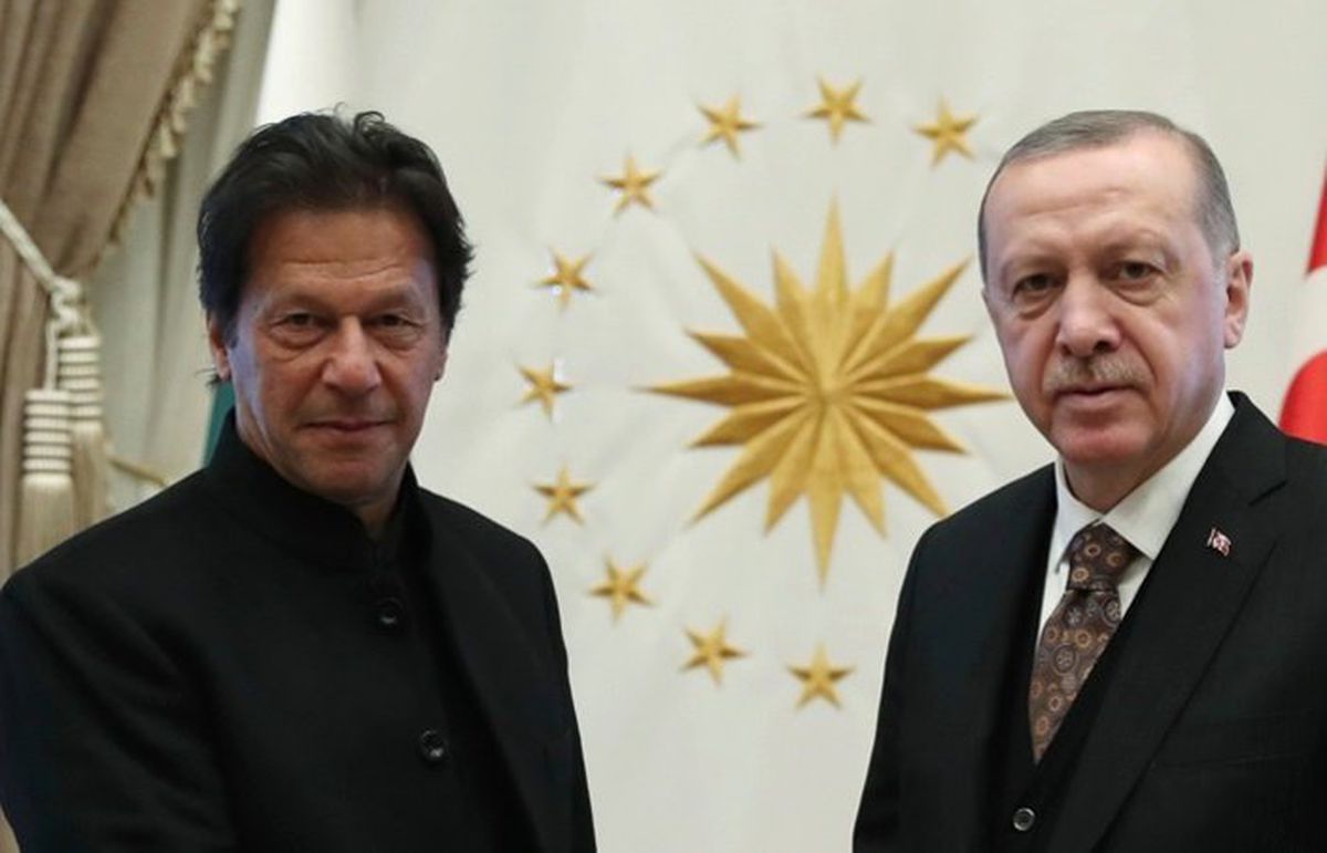 Cumhurbaşkanı Erdoğan, Pakistan Başbakanı Han görüştü