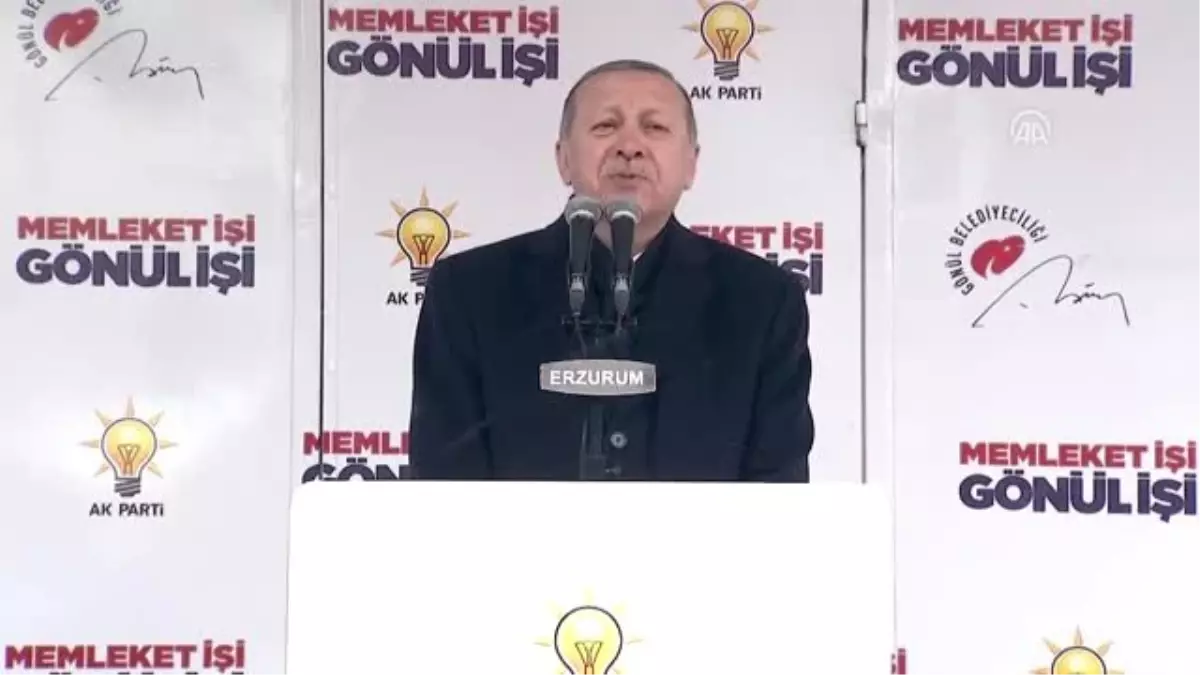 Cumhurbaşkanı Erdoğan: "Tarihinizde Sizin Yokluklar Kuyruğu Vardı Bay Kemal"