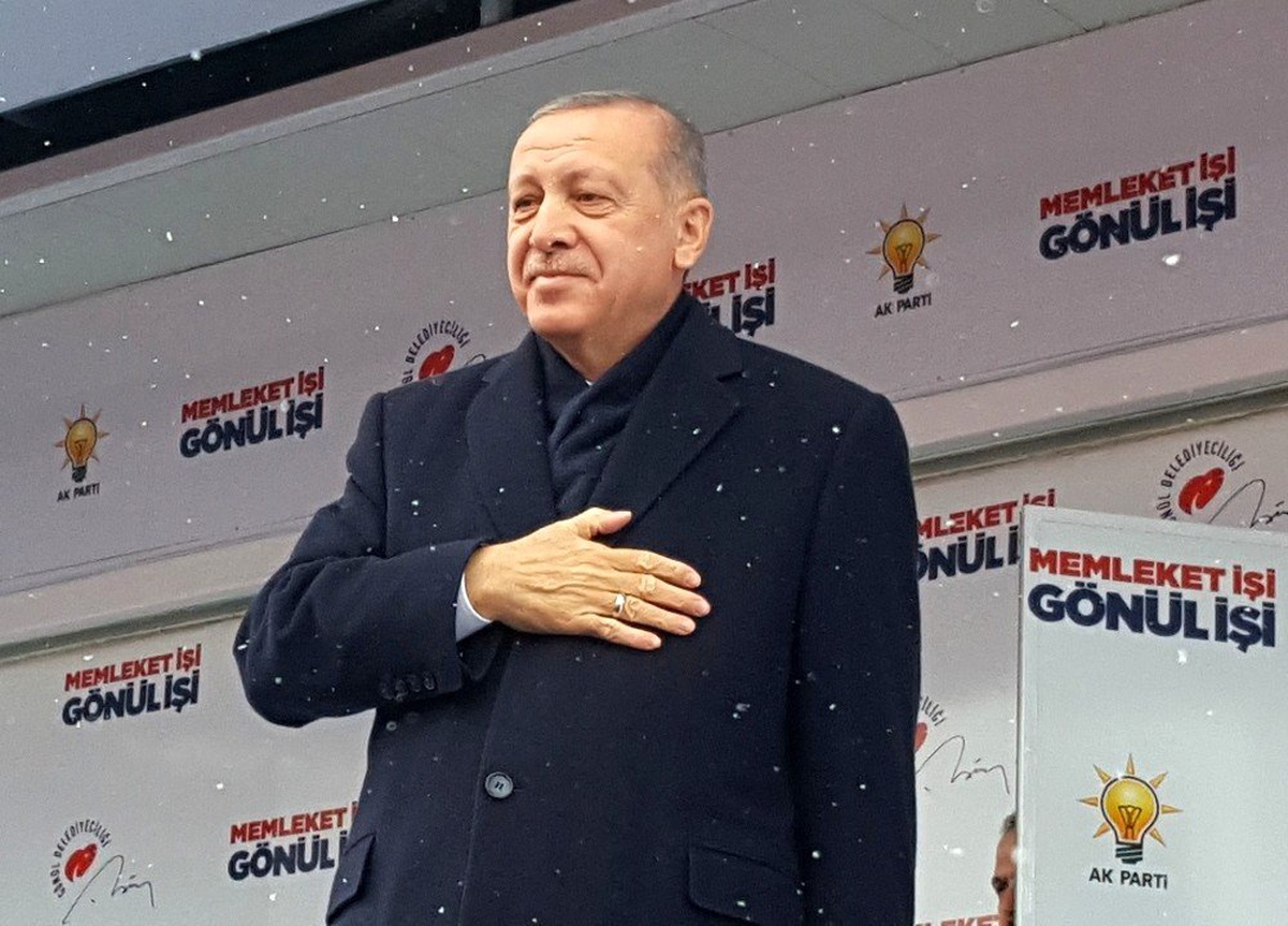 Erzurumlulardan Cumhurbaşkanı Erdoğan\'a Sevgi Seli