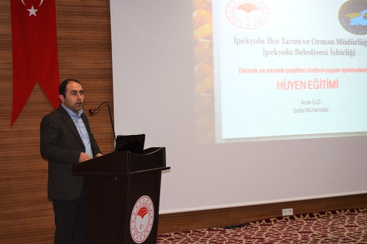İpekyolu 250 Fırıncıya Hijyen Eğitimi