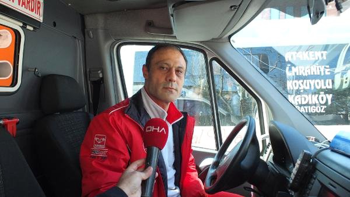 Maganda Sürücünün Yol Vermediği Ambulanstakiler O Anları Anlattı