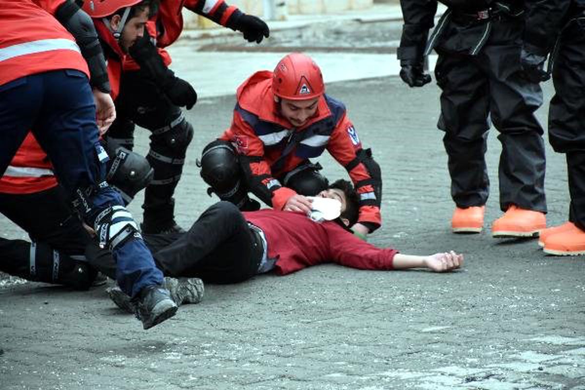 Okuldaki Tatbikat Gerçeğini Aratmadı