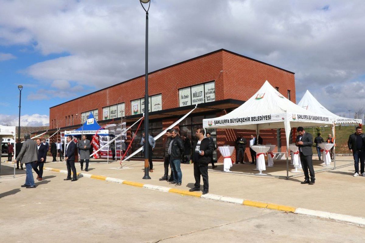 Şanlıurfa\'da Millet Kıraathanesi Hizmete Sunuldu