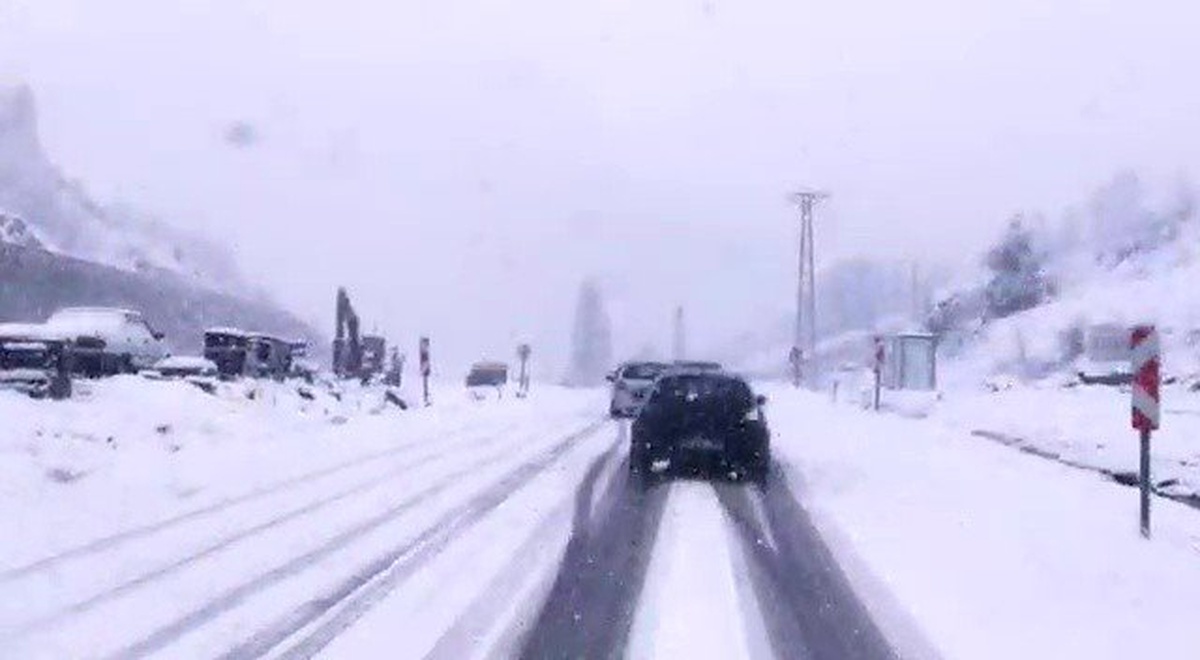 Zonguldak-Ankara Yolunda Kar Etkili Oldu