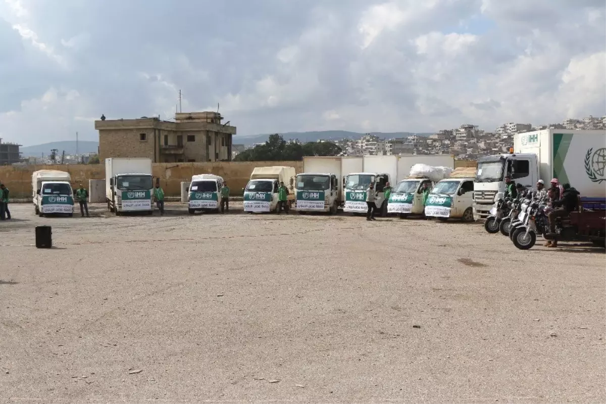 Afrin\'e Zeytin Dalı Yardım Konvoyu