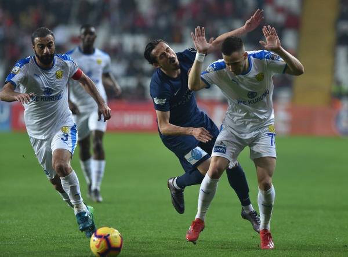 Antalyaspor- Mke Ankaragücü: 2-4