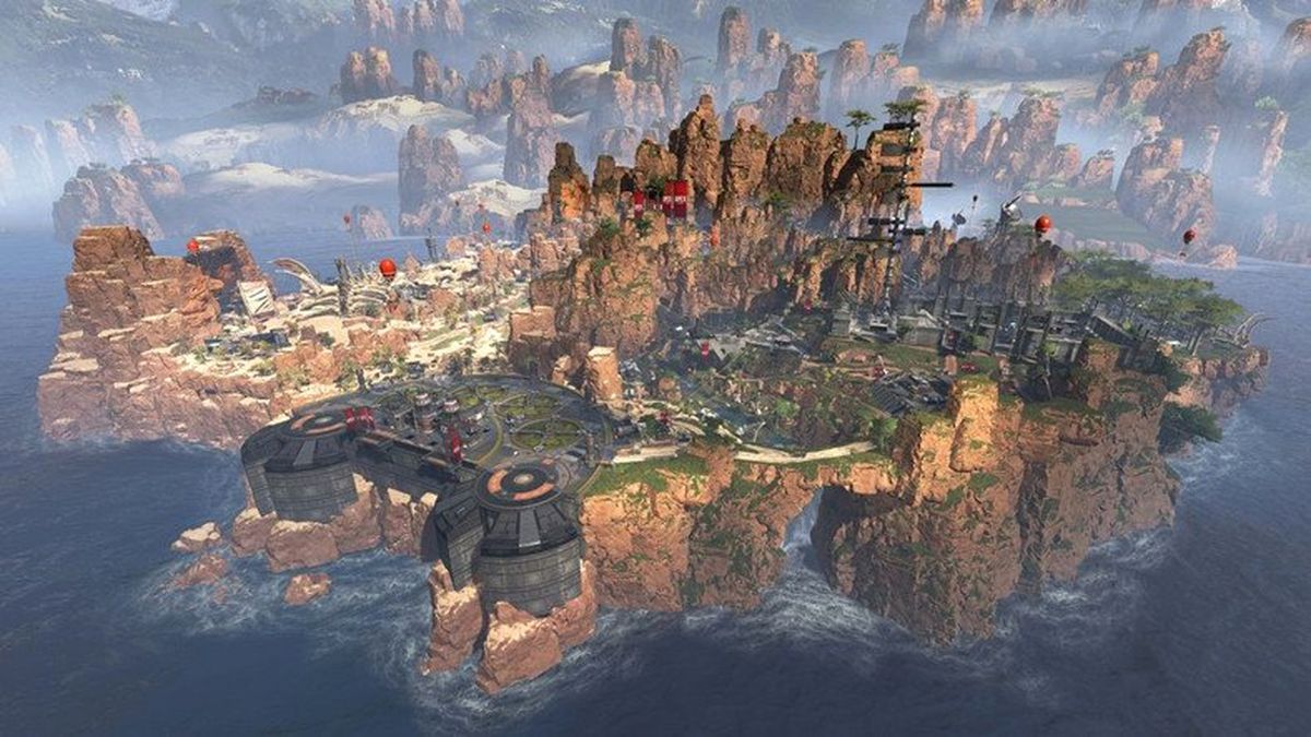 Apex Legend Haritası, Reddit\'te Bir Yıl Önce Paylaşılmış