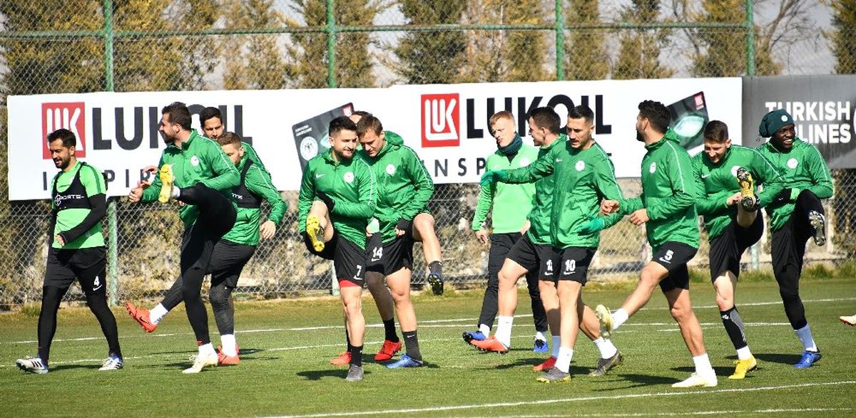 Atiker Konyaspor\'da Göztepe Mesaisi Devam Etti