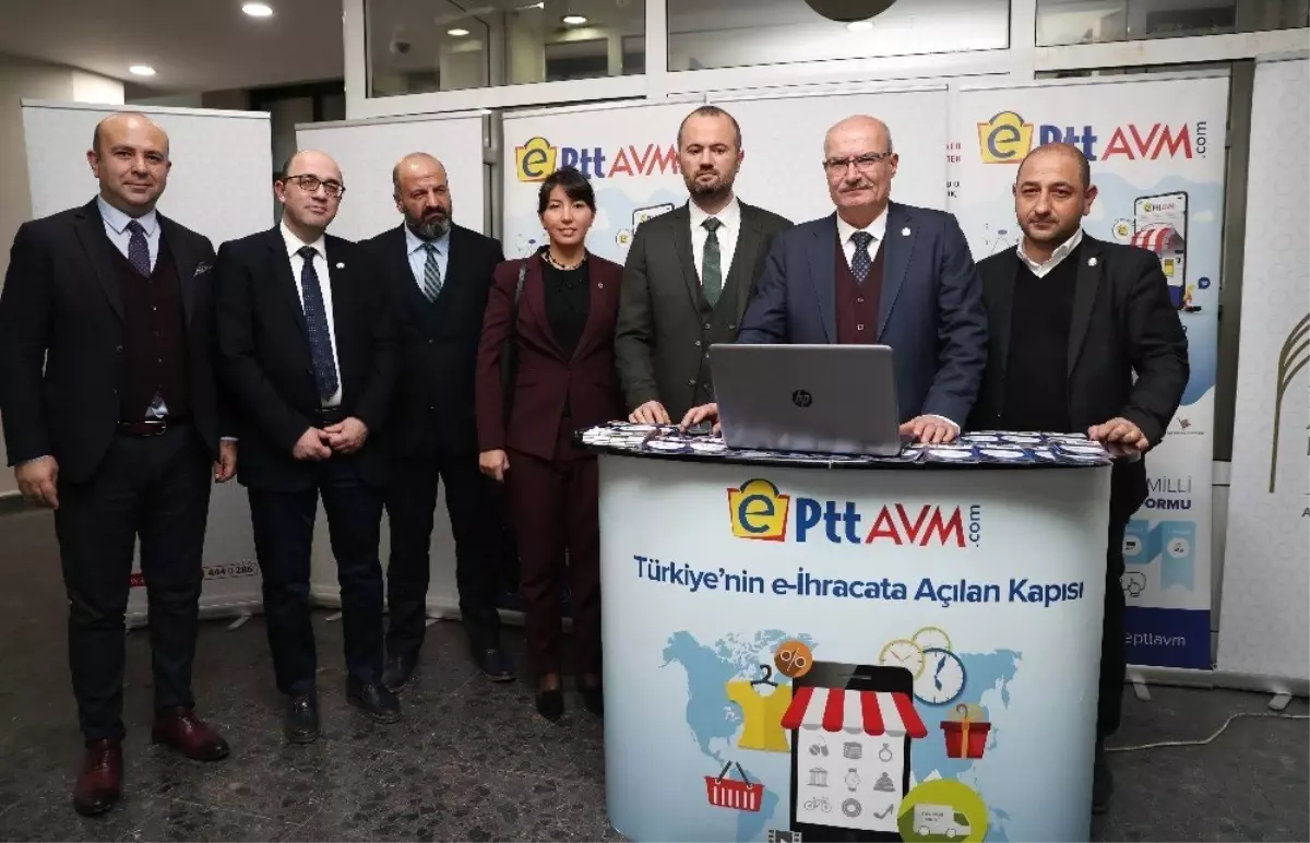 ATO\'da E-Ptt Avm Tanıtım Standı Açıldı