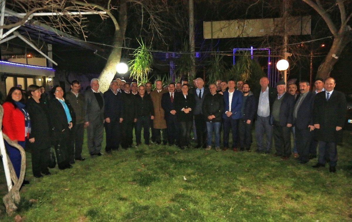 Başkan Çerçioğlu, Kuyucak Muhtarlarla Buluştu