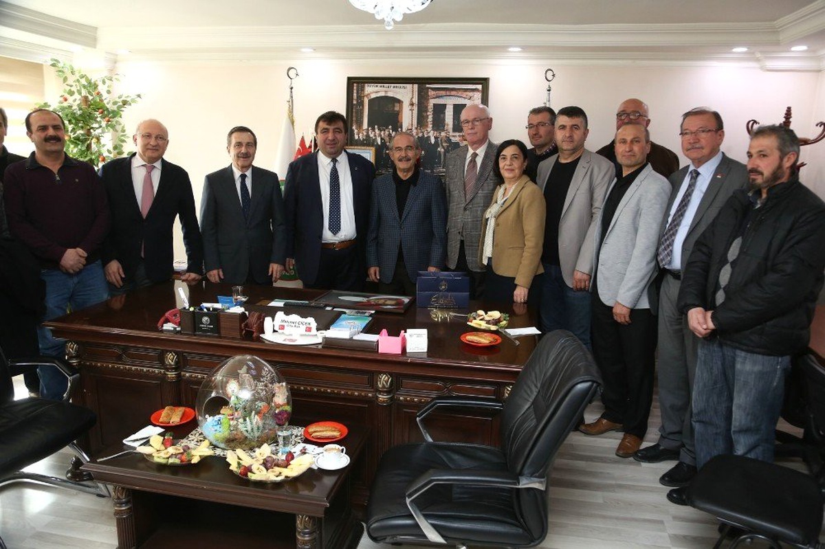 Başkanlar Esnaf Odalarını Ziyaret Etti