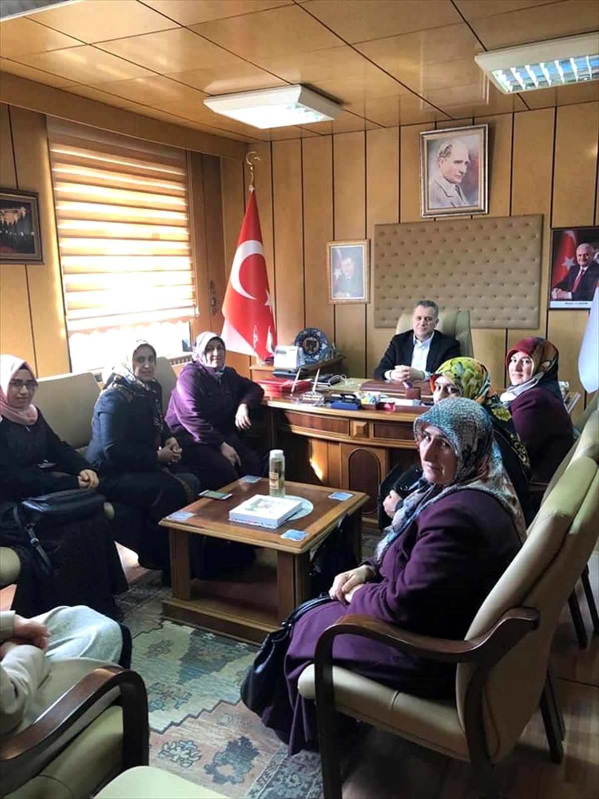 Baskil Belediye Başkanı Akmurat\'a Ziyaret