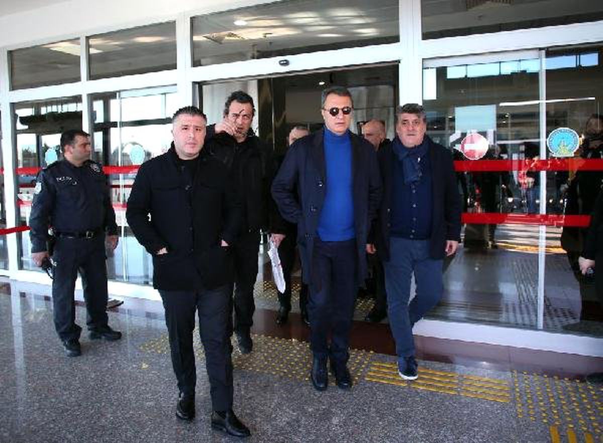 Beşiktaş Kafilesi Kayseri\'de