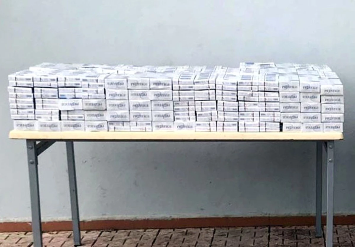 Ceylanpınar\'da 9 Bin 300 Paket Kaçak Sigara Ele Geçirildi