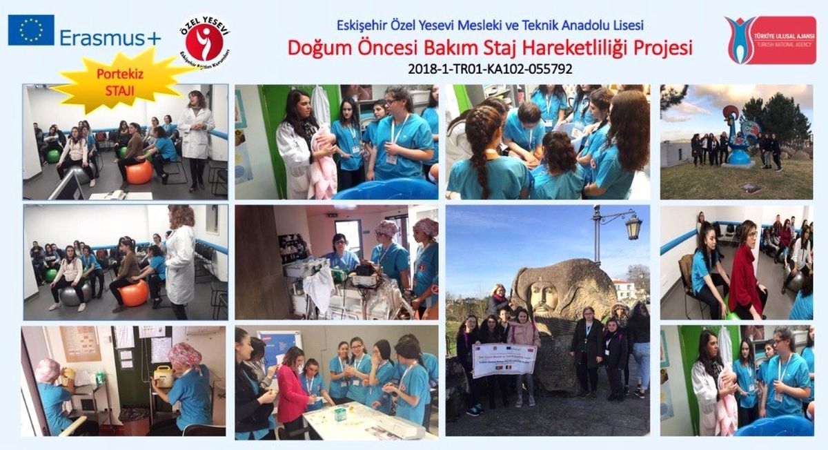 Doğum Öncesi Bakım Alanında Avrupa\'da Staj Yaptılar
