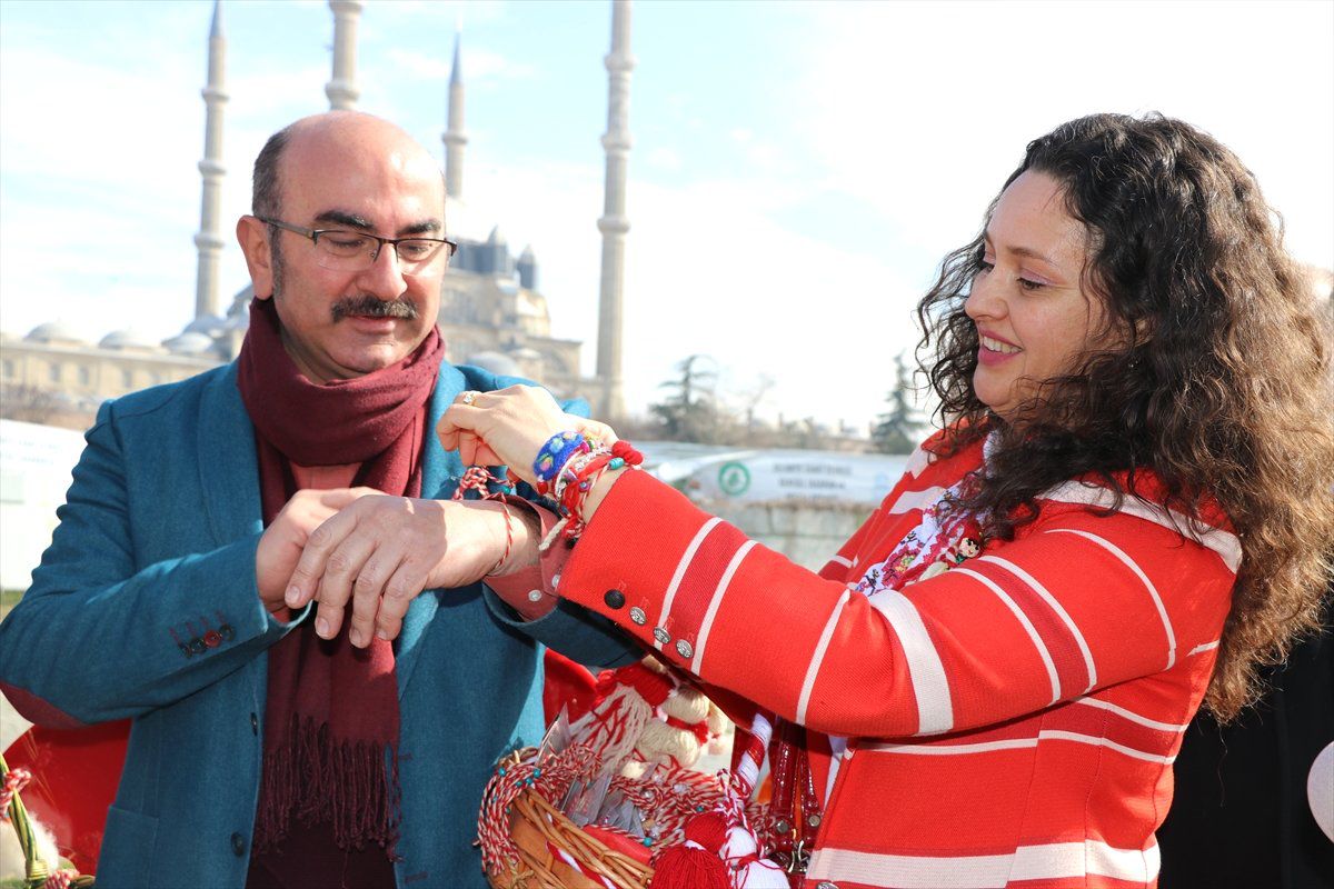 Edirne\'de "Baba Marta" Kutlandı